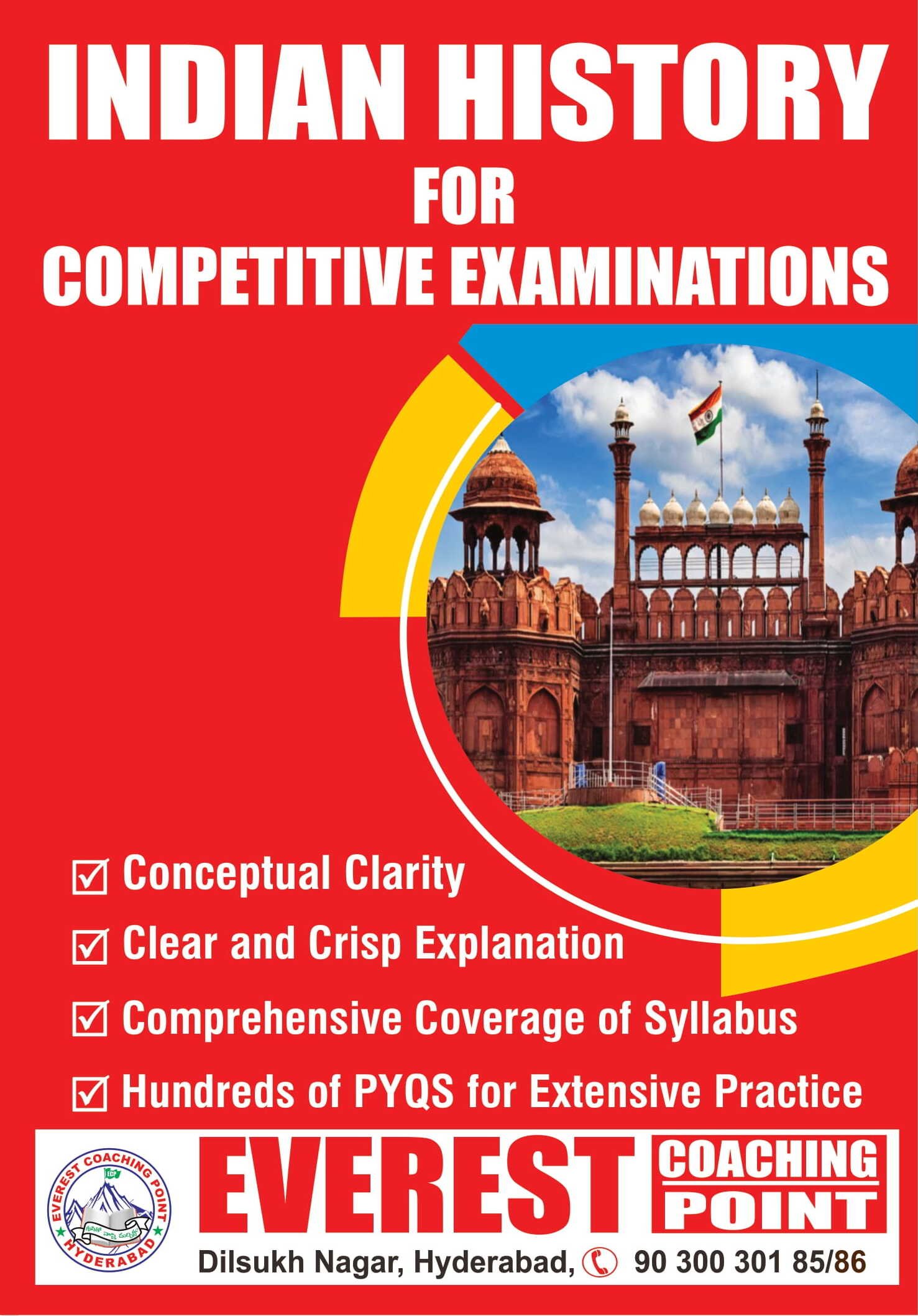 Indian History Book Everest Coaching Point