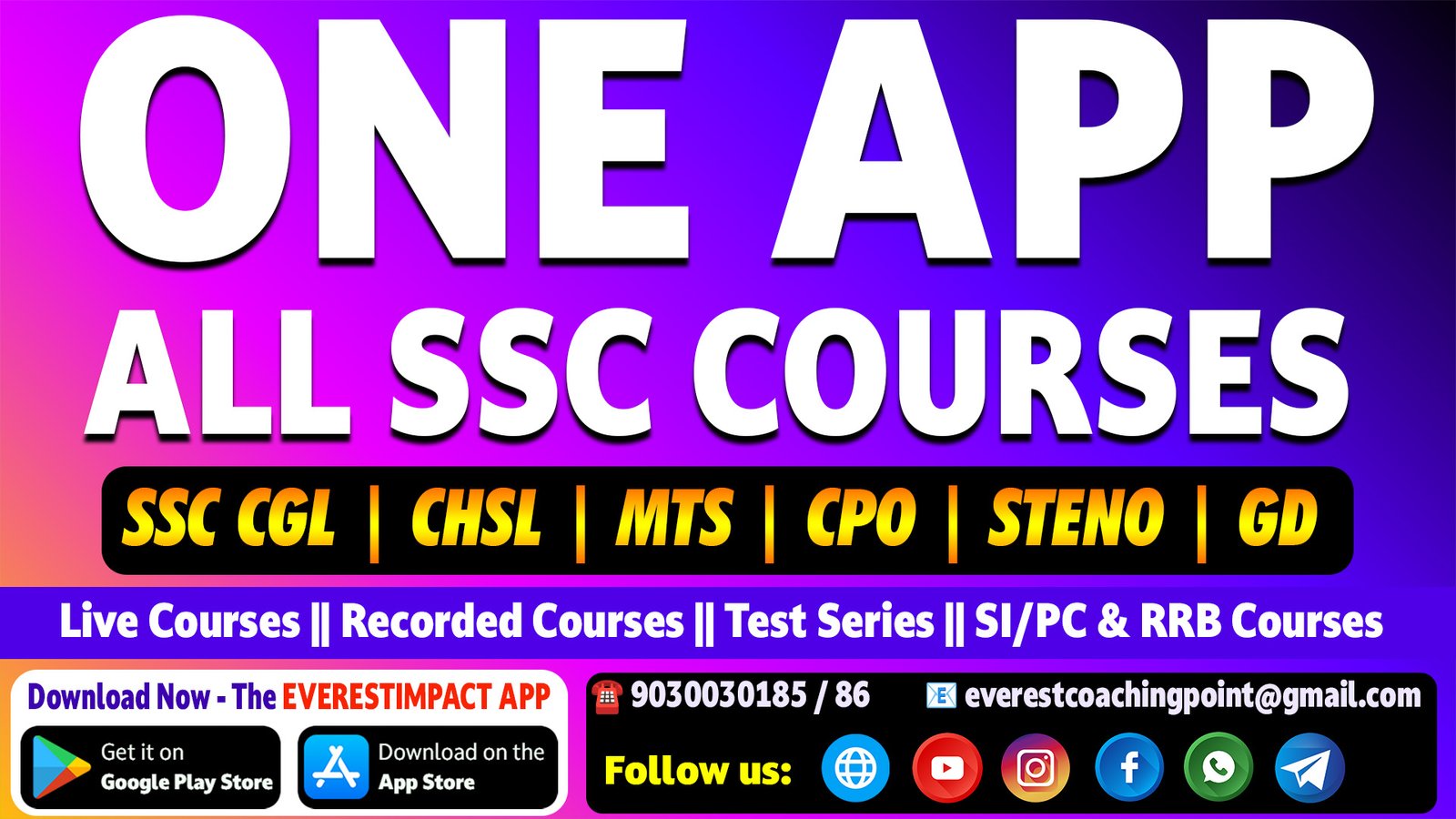 SSC Online Coaching Everest Coaching Point