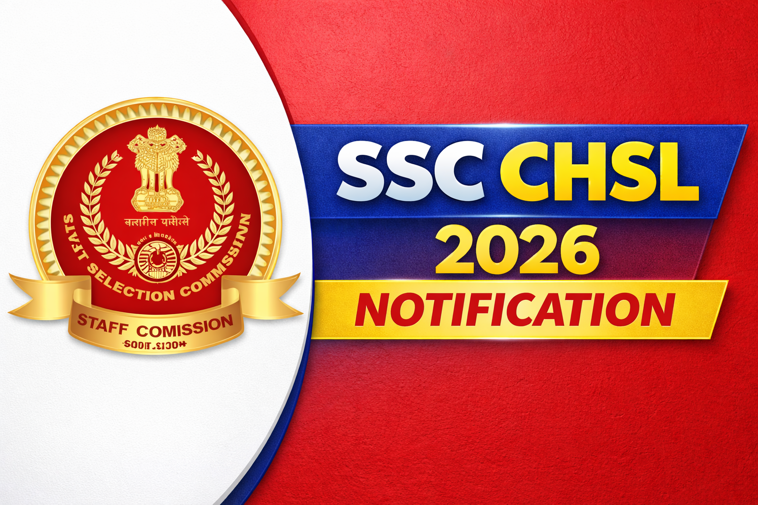 SSC CHSL 2026 Notification