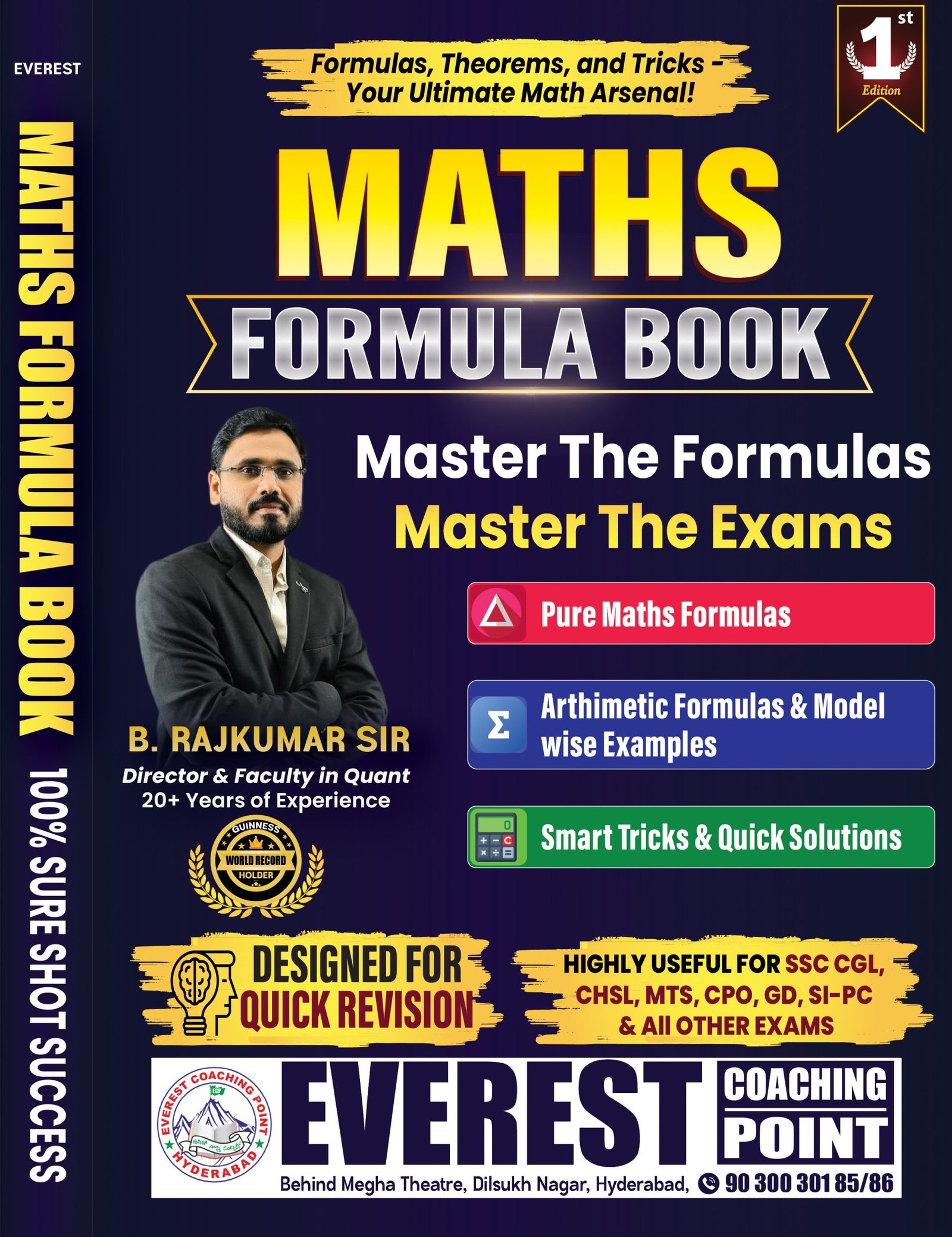 Mathematics Formula Book Everest Coaching Point