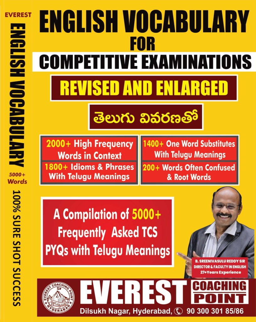 Student improving English vocabulary through SSC CHSL coaching materials