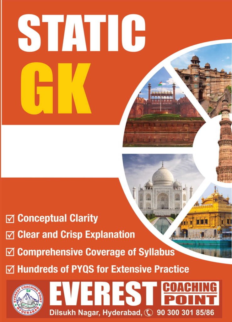 Student studying static general knowledge topics for SSC CHSL coaching