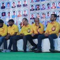 Faculty members united during testimonials at Hyderabad’s best coaching institute Faculty group photo at Hyderabad best coaching – testimonials event
