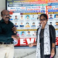 Everest Coaching Point director says congratulations to a student Director congratulating student – testimonials of student success