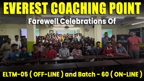 Everest Coaching Point Top Institute Farewell Celebrations of ELTM-05 & Batch-60 – Photo Gallery Image 4