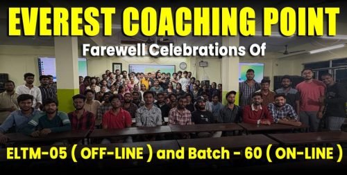 Everest Coaching Point Top Institute Farewell Celebrations of ELTM-05 & Batch-60 – Photo Gallery Image 2